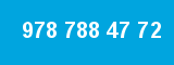 978 788 47 72 978 788 47 72